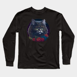 Cat Breed - Selkirk Rex Cat Long Sleeve T-Shirt